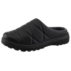 Dangolbeuro 男款室內外毛絨拖鞋 Aslan, 280, 黑色