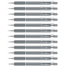 모나미 그리픽스팝 샤프, 12개, 실버그레이