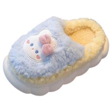KIZTREE 兒童用防寒卡通毛絨室內拖鞋 DZ-455