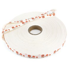 JSTrading 手工捲筒棉質標籤帶 90m 33, 1個, 俄羅斯娃娃