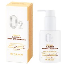 be the skin O2魚腥草泡沫清潔洗臉面膜 120g, 1個, 1件