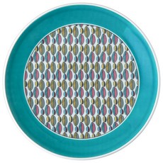 PORTmeIRION 波特玫琳恩 Westerly 湯盤, 1個, 藍綠色