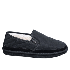 홀리바나나 남성용 퀄팅 누빔 털 안감 방한 슬립온 HBNN31353