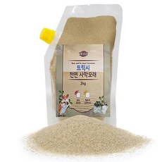 트릭시 소동물용 사막모래 옐로우, 2kg, 1개