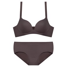 꼰에야 노와이어 애프터 뽕브라 팬티 세트