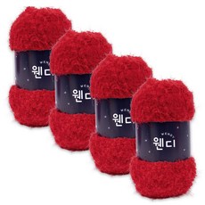 웬디 뜨개실, 311 레드, 4개