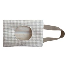 Yeonsi 鋪棉濕紙巾收納袋 17 x 25 cm, 1個, 米色