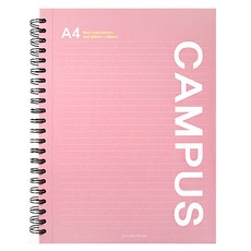 투영디자인 점보 캠퍼스 A4 절취노트, 스위트핑크, 1개