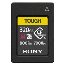 SONY 索尼 CFexpress TOUGH Type A記憶卡 CEA-G320T, 320GB