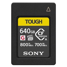 Sony CFexpress TOUGH A 型記憶卡 CEA-G640T, 640GB