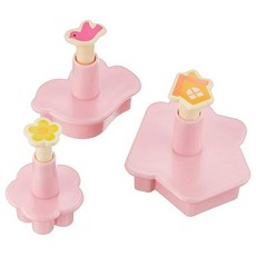 이홈베이킹 토루네컨트리 푸쉬형식빵틀세트3종, 1세트