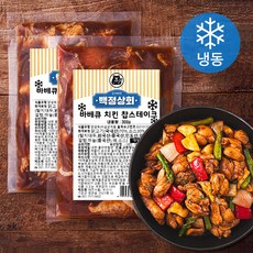 바베큐 치킨 찹스테이크 (냉동), 300g, 2팩