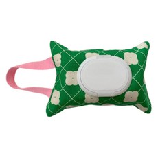 Yeonsi 鋪棉濕紙巾收納袋 17 x 25 cm, 1個, 綠色