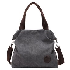 Do Brother Cantuna 女士帆布包單肩包斜挎包環保袋購物袋大容量手提包手提包女士單肩包四季旅行包