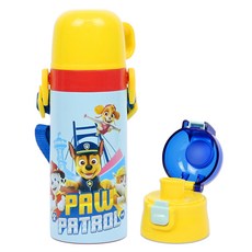 Skater 2 Way輕量不鏽鋼保溫壺+替換杯蓋頭組, 1組, 汪汪隊立大功