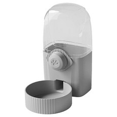 PASTEL PET 寵物大容量懸掛式飲水器, 1個, 灰色