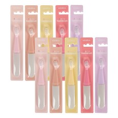 노르디코 여아용 로로칫솔세트, 혼합색상, 1개입, 10개