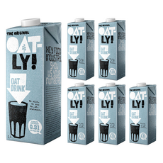 OATLY 原味燕麥奶, 1L, 6瓶