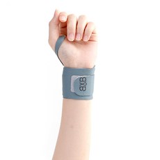 BalanceXBand 石墨烯灰色手腕護腕, 1個