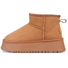 발캉스 슈퍼카미트 여성용 방한 앵클 털 부츠