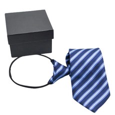 이츠굿텐 맨즈 비즈니스 지퍼형 자동 넥타이 면접용 정장 출근룩 상견례 모임