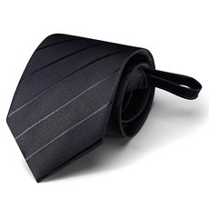 이츠굿텐 맨즈 비즈니스 지퍼형 자동 넥타이 면접용 정장 출근룩 상견례 모임