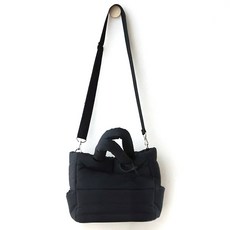 Chez bebe Puffer托特包, 黑色