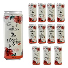 木槿&萊姆碳酸飲料, 12個, 250ml