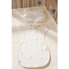 lolbaby 新生兒莫羅式反射拉鍊式網布包巾