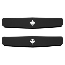 누구나윈도우 차량용 블라인드 햇빛가리개 메쉬형, 블랙 메이플, 2개