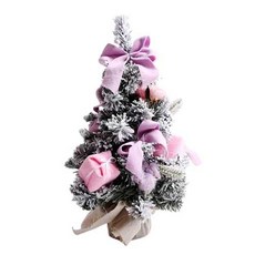 PARTYHAE 歐風棉花迷你樹 50cm, 粉紅色, 1個