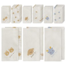 베이비앤아이 순면 손수건 30P