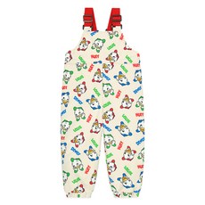 milk mile 童款迪士尼聯名輝兒杜兒路兒圖案吊帶滑雪褲