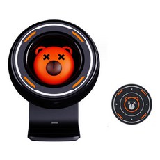 어반카 트레블 대시보드 송풍구 차량 휴대폰거치대, 1개, 불곰