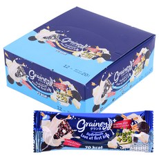 1cm餅乾奶油穀物棒, 20克, 12個