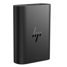 HP 65W GaN USB-C 고속 충전 노트북 충전기, 600Q7AA, 1개