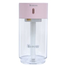 토로스 휴대용 무선 LED 감성 미니 가습기, TSK-RB280(핑크), 핑크
