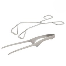 HOMEPOWER 夾子組, 剪刀型 + 鑷子型, 銀色, 1套