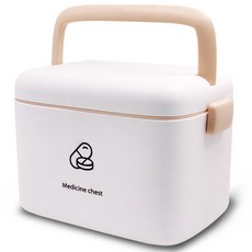 Health Today 雙層象牙白中型急救箱, 1個