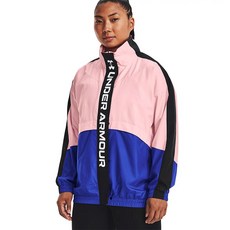 Under Armour 安德瑪 女款UA RUSH Woven寬鬆防風防水外套