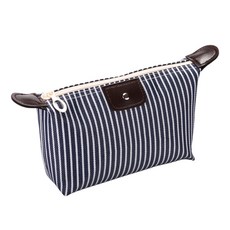 Dahaeyu Dining 可收納各種充電線的收納包, 1個, 海軍藍條紋