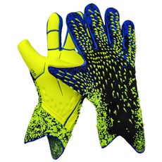 Hisplan 成人足球守門員手套 雙手, 1套, 綠色