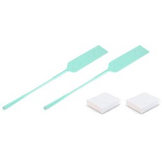 꼬까 틈새 먼지떨이 2p + 청소포 20p 세트, 그린, 1세트