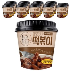 tteokbokki 雙倍年份辣炒年糕 炸醬口味, 110g, 16個