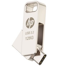 HP 惠普 OTG Type C&A 3.2 USB x206C, 128GB
