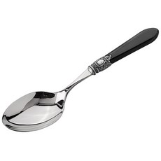 BUGATTI 牛津沙拉匙 24cm, 黑色, 單品, 1個