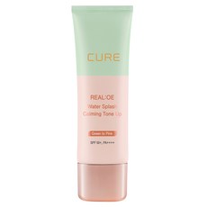 김정문알로에 라센스 로에 큐어 리알로에 워터 스플래쉬 카밍 톤업 선크림 SPF50+ PA++++, 40g, 1개