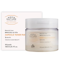 닥터올가 브로콜리&비타앰플 토너 패드 180ml, 1개, 90매입 뷰티/스킨케어 반품 최저가 18,460원