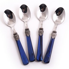 RIVADOSSI SANDRO Elena 咖啡匙 藍色, 4個, 單品