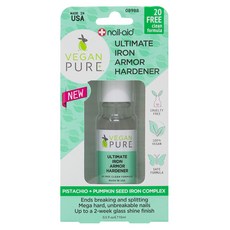 NailAid 純素純淨極致鋼鐵硬甲油, 1個, 15ml